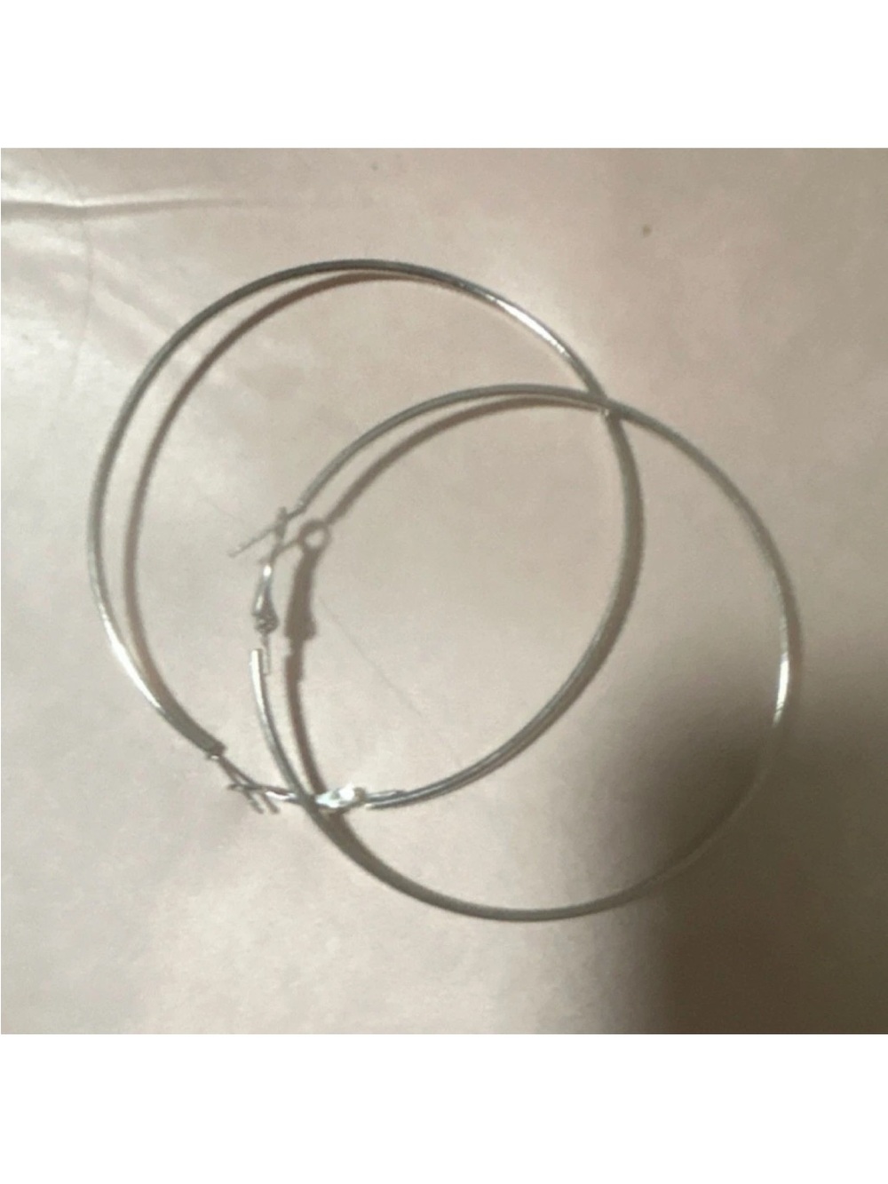 Classic Silver Hoop Earrings - Lightweight Women’s Jewelry